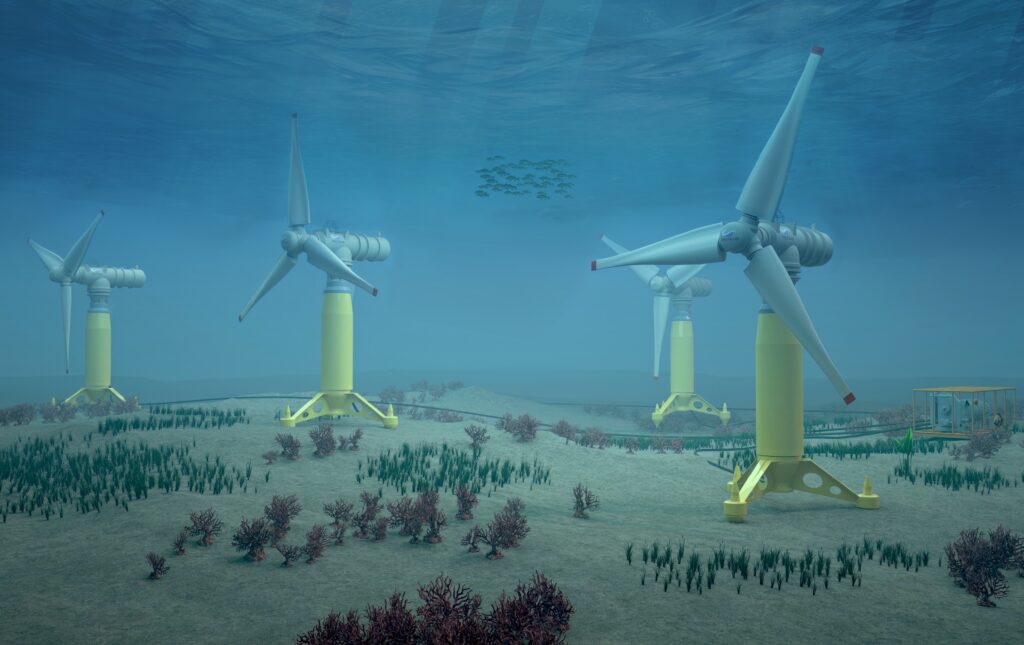 Saiba como turbinas submarinas vão liderar a revolução energética