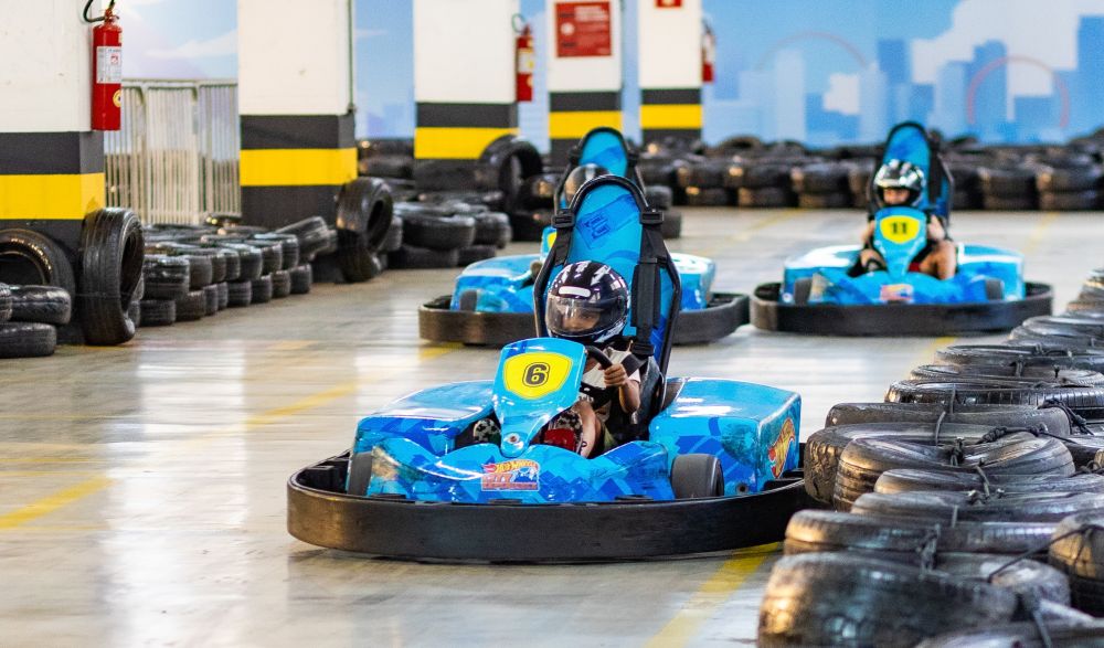 Acelere de graça: feira em São Paulo terá pista de kart elétrico
