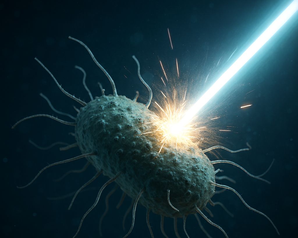 Pesquisadores desenvolvem luz que elimina bactéria da pneumonia