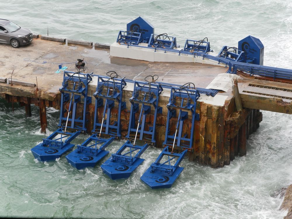 Energia das ondas vira eletricidade no porto de Los Angeles