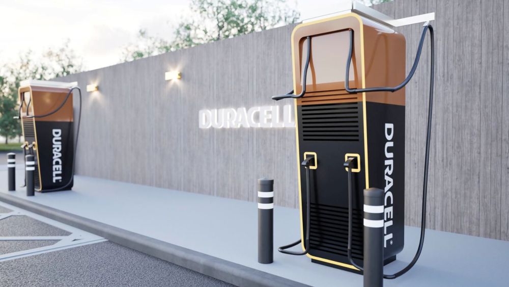 Duracell cria posto de recarga ultrarrápida