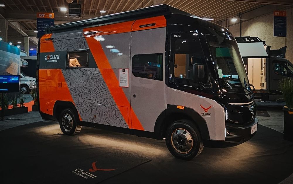 Motorhome 100% elétrico é destaque Expo Motorhome