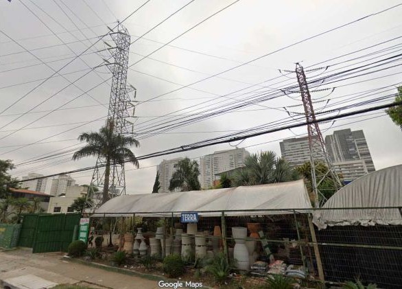 Torres registradas pelo Google antes da explosão 