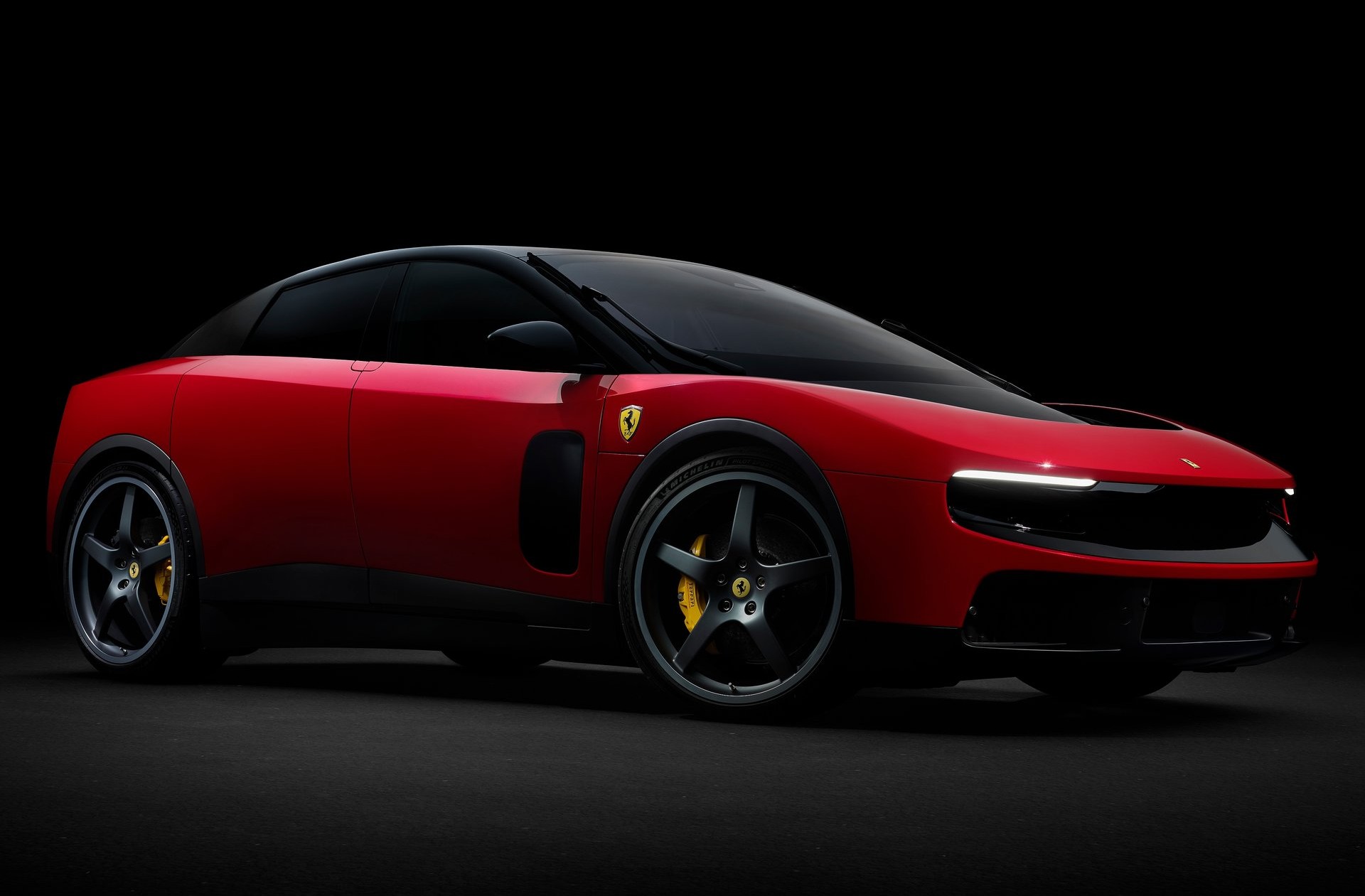 Requinte e aerodinâmica da Ferrari Luce