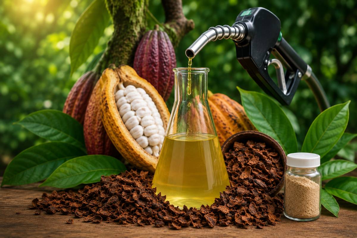 FEI transforma casca de cacau em biocombustível
