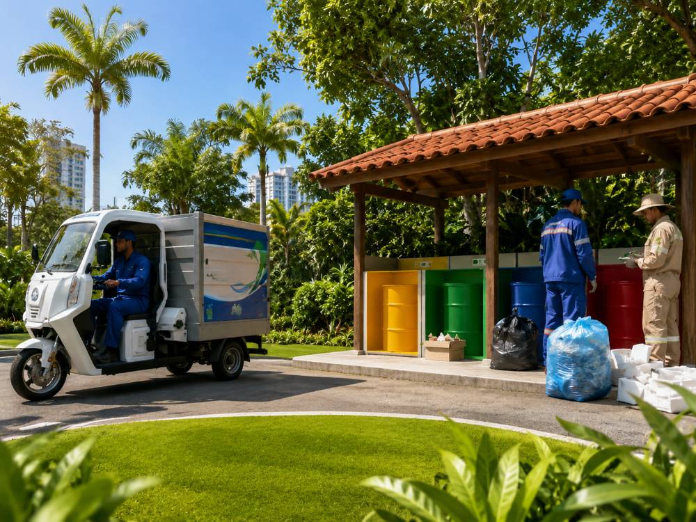 Riviera de São Lourenço recicla mais de 217 toneladas