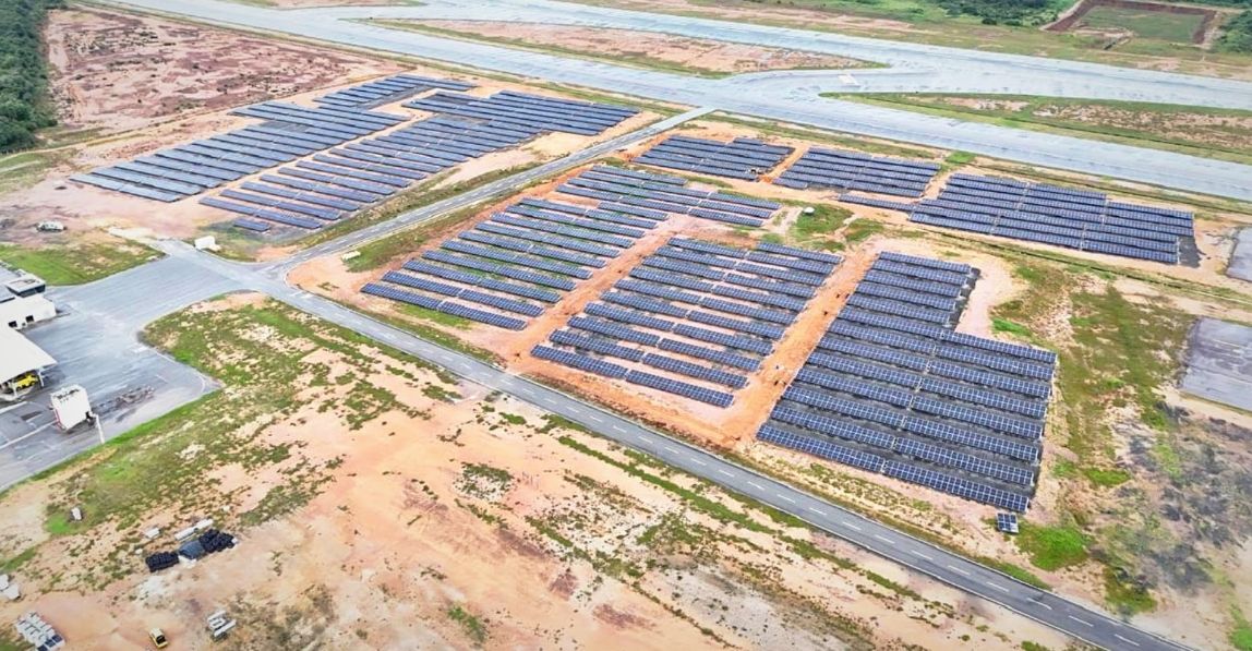 Aeroporto de Natal ganha painéis solares