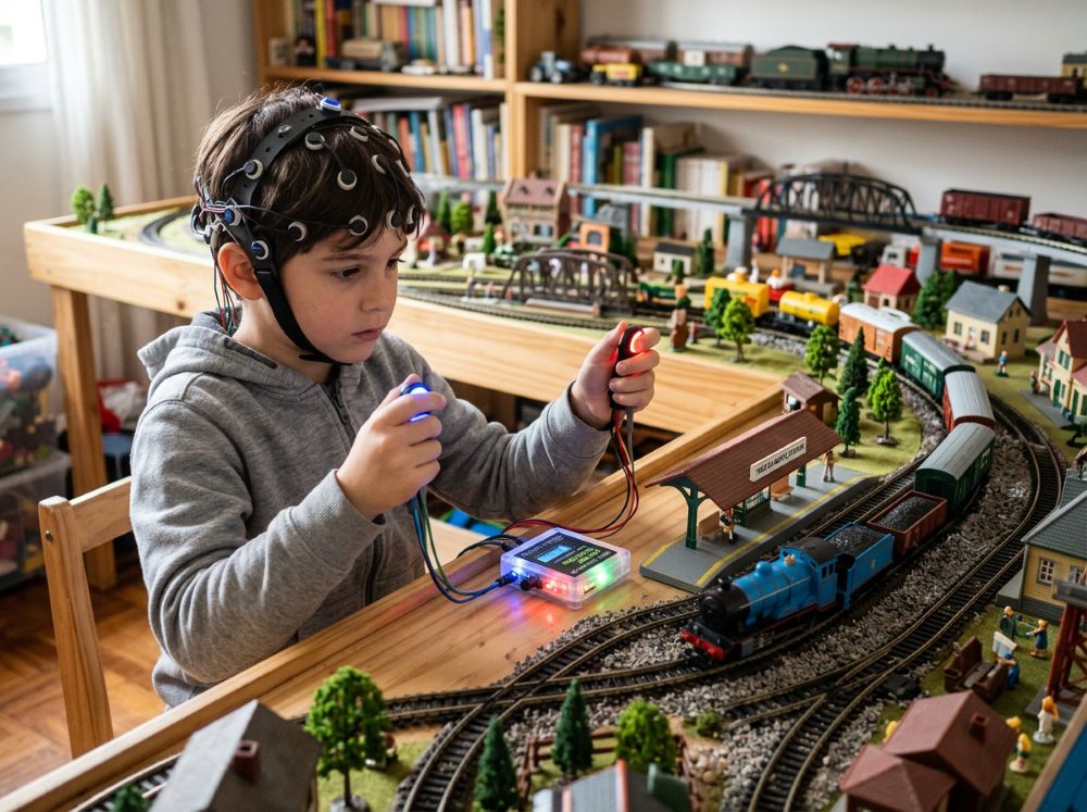 Como a mente consegue fazer o trem mudar de sentido