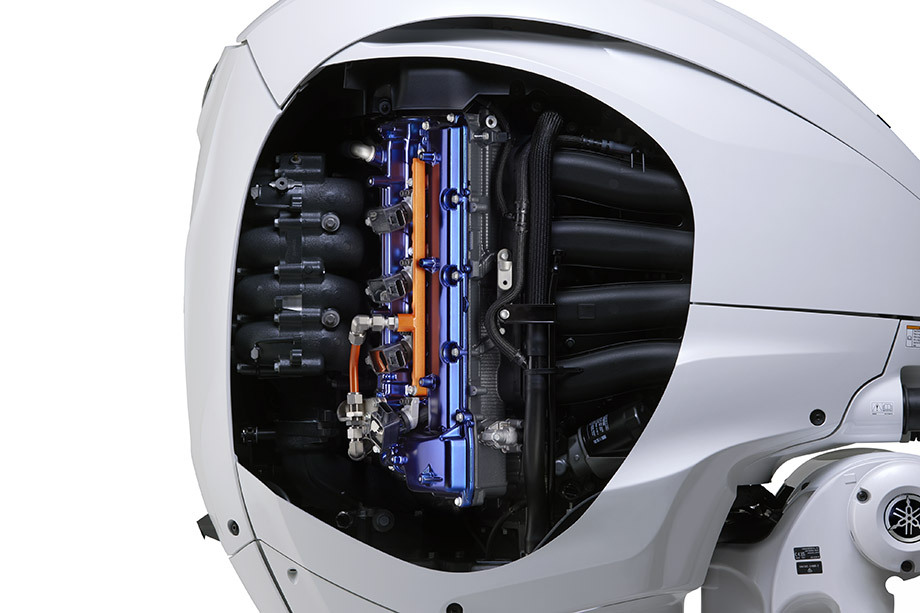 Yamaha mostra motor de popa movido a hidrogênio