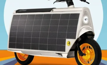 Por R$ 22 mil, scooter solar começa a ser vendida nos EUA e Europa